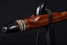 Walnut Native American Flute, Minor, Mid F#-4, #F39A